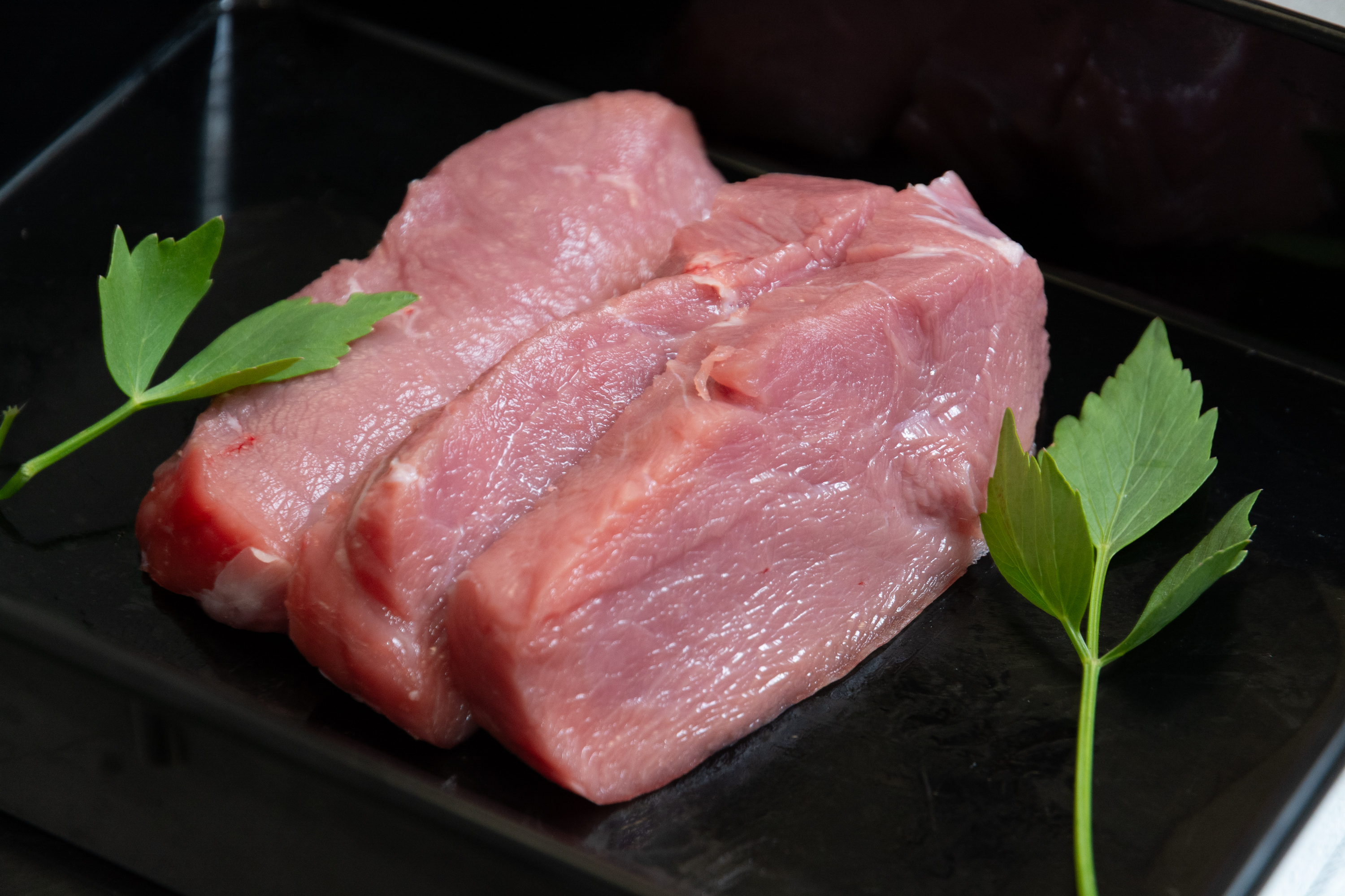Kalbskarree in Scheiben/Steak