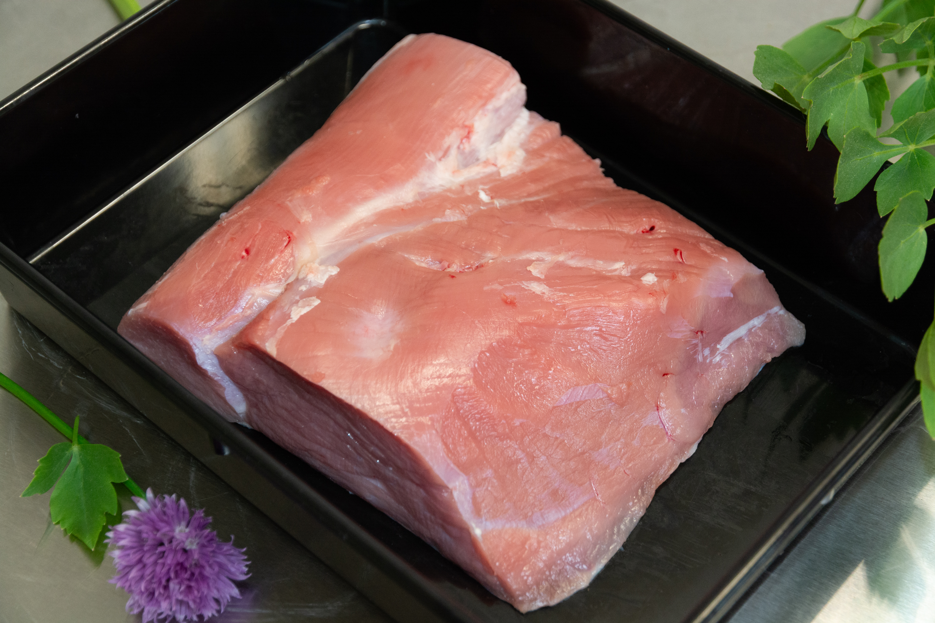 Kalbsschnitzelfleisch im Stück (z.B. Unterschale)