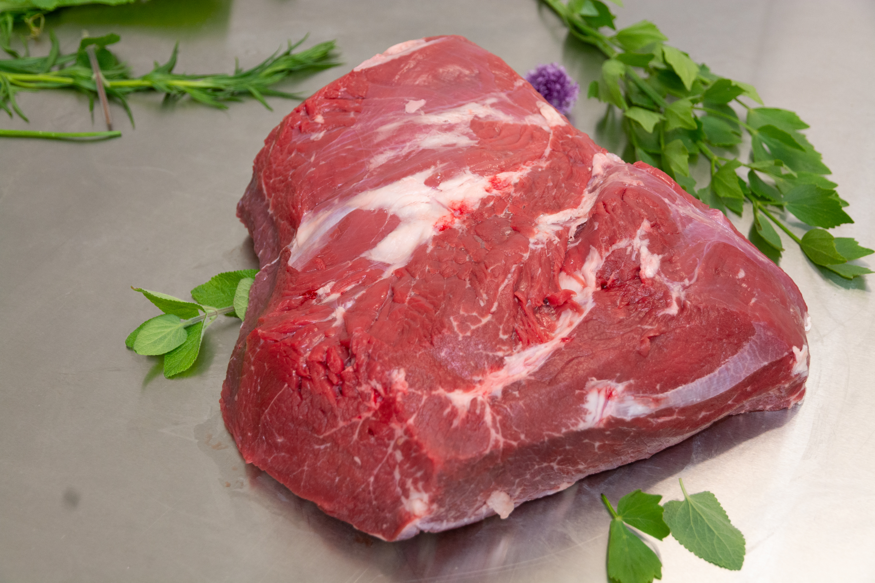 Rinderbraten von der Blume