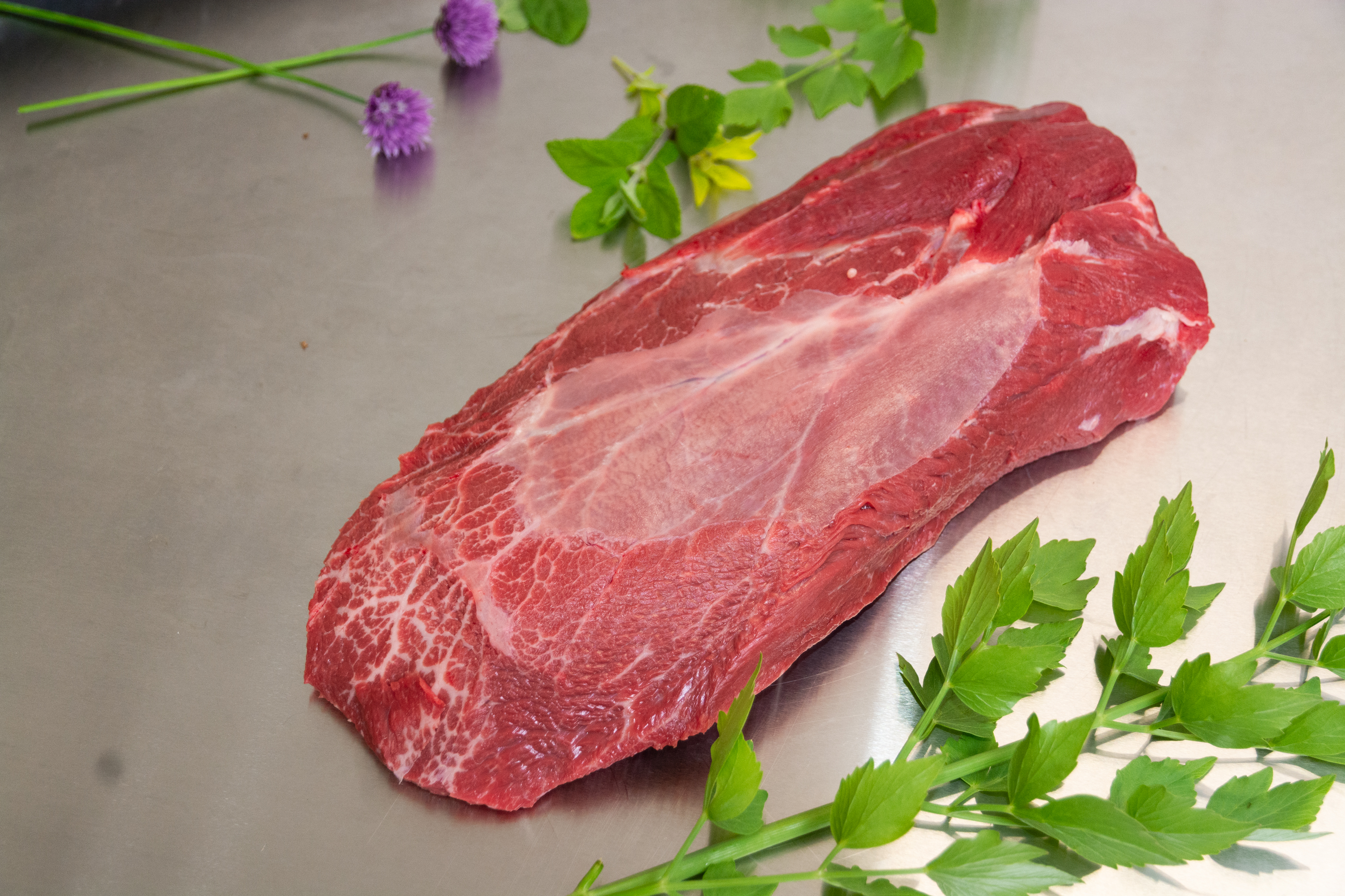 Rinderbraten von der Schaufel