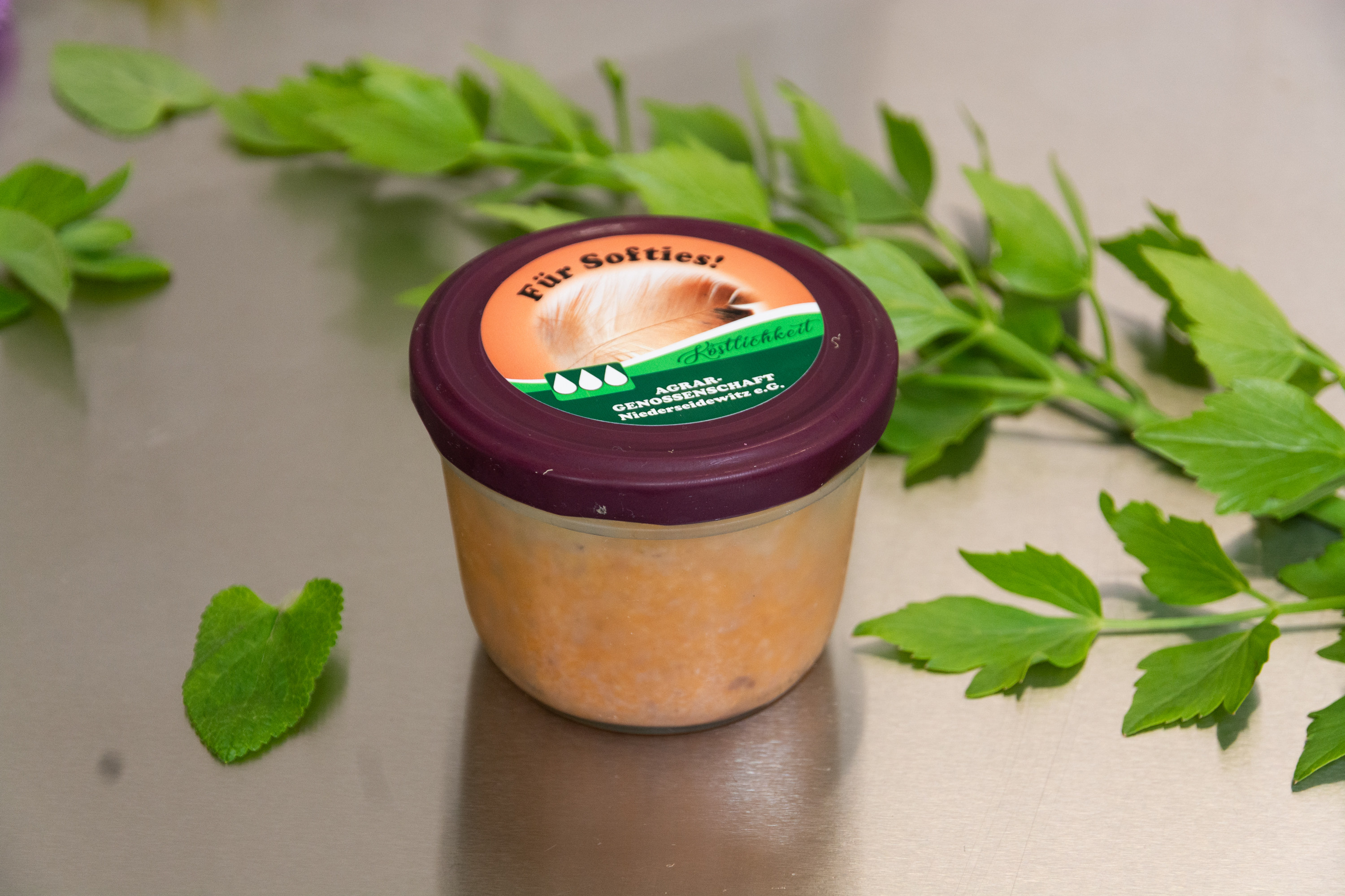 Tomaten-Leberwurst im Glas